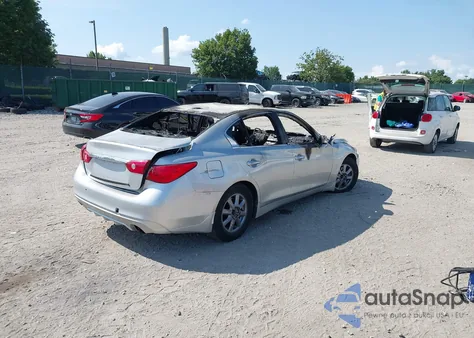 2015 Infiniti Q50 Premium из США, поврежденный, VIN JN1BV7AR7FM399168